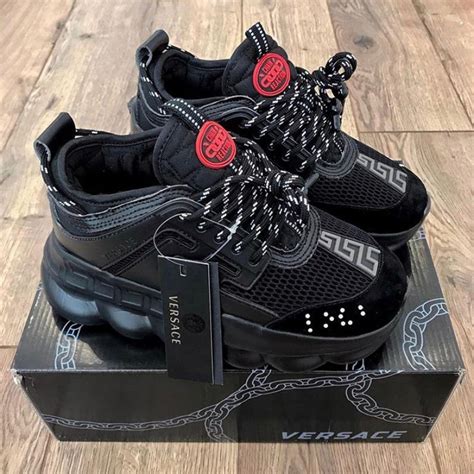 versace aaa replica sneakers|versace chain reaction sneakers.